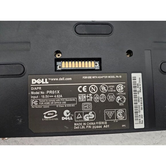 Dell PR01X Docking Station with USB DVI VGA & Network Ports No Cables - Picture 4 of 6